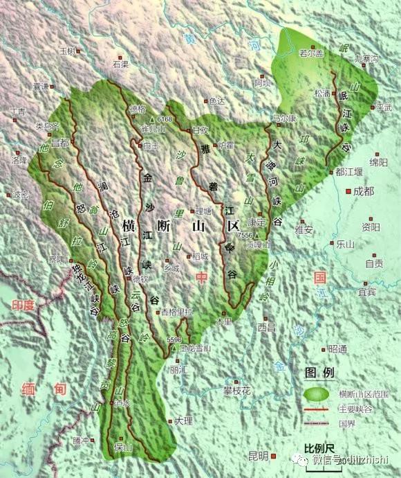 中国最长,最宽的南北向山系
